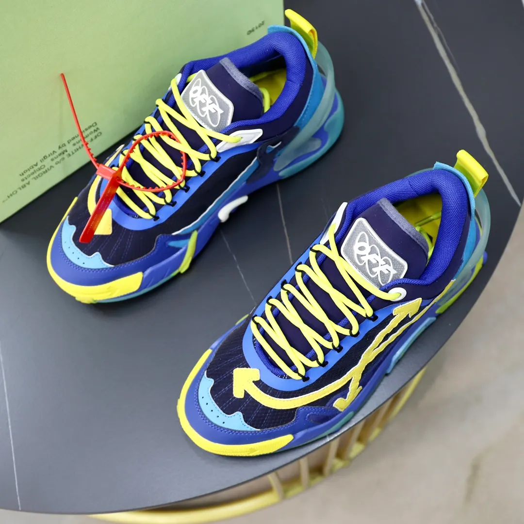 Men's shoes: 330💶[off-white]👫 Original one-to-one replica, high-end quality🥳The latest model has not been listed on the official website yet, the top version. Fabric: Imported open-edge beaded laminated leather Lining: Imported breathable mesh Outsole: Original foam soft, light and wear-resistant Imported TPU combination sole Male 38-44 (customized at 45)